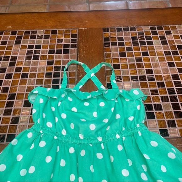 Mini Boden Polka dots Girls Dress - Picture 2 of 8